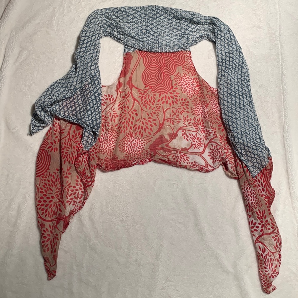 thin, sleeveless coverup